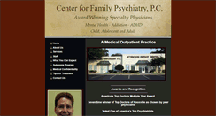 Desktop Screenshot of centerpsychiatry.com