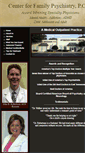 Mobile Screenshot of centerpsychiatry.com